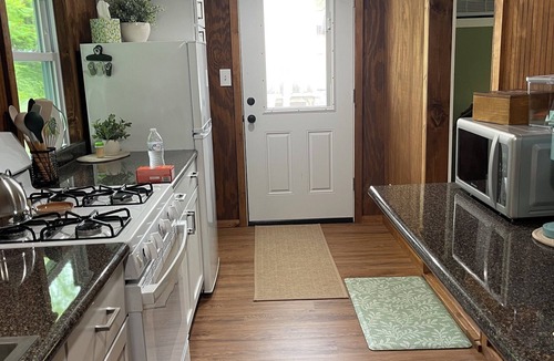 Painted Post Cabin | Ayers’ Acres ~ cabin 3, charming cabin for 2 near Corning-Watkins Glen NY.