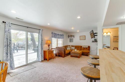 Roach House | Balcony & Fire Pit: Home on Lake of Ozarks!