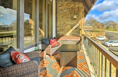 Afton House | Balcony w/Hot Tub: Monkey Island Vacation Rental!