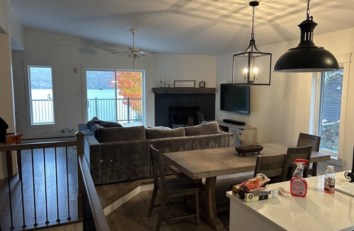 Val-des-Lacs Ski Chalet | Beautiful lakefront chalet fully renovated, centrally located on quiet street