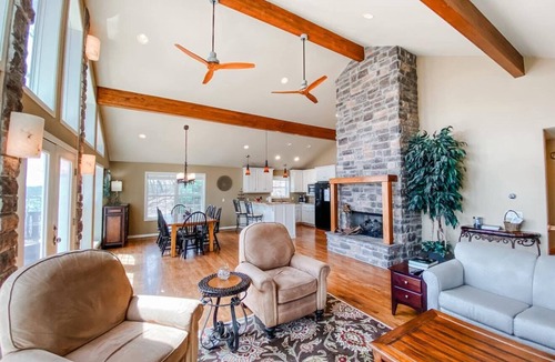 Beaver Shores House | Beaver Lakefront Luxury+Views+Hot Tub+Spacious+Fun
