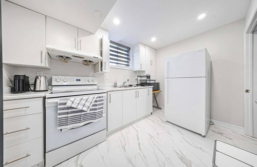Kitchener Apartment | Bright Basement Suite w Parking near McLennan Park
