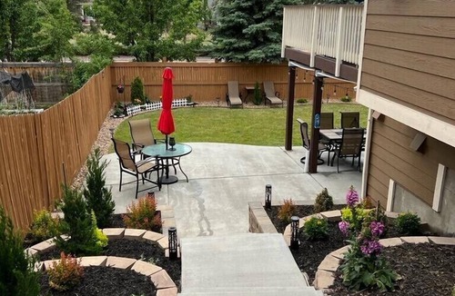 Centennial House | Bright Walk-Out 2BR · Private Patio & Yard · Quiet Area