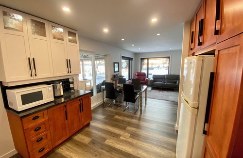 Lac-Saint-Jean-Est Regional County Municipality Ski Chalet | Waterfront Chalet du Havre, 4 bedrooms, 2 bathrooms, covered terrace!