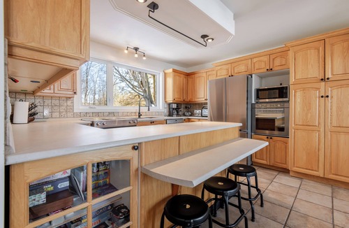 Saint-Andre-d'Argenteuil Ski Chalet | Chalet Blanc/Bord de L'eau/spa/Foyers