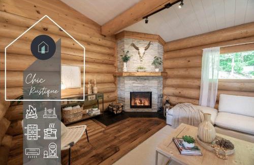 Val-des-Lacs Ski Chalet | Chalet Chic Rustique & SPA - Tremblant