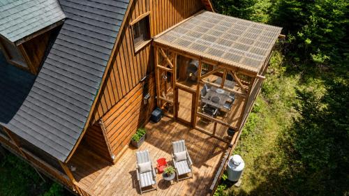 Saint-Faustin-Lac-Carre House | Chalet des Sources SPA Gazebo panoramique