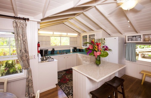Hanalei Cottage | Charming Hanalei Beach Cottage w/AC - Walk to town & the Beach! TVNC-1091