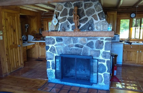 Morin Heights Ski Chalet | Charming spacious rustic Chalet with view minutes away from major ski centers .