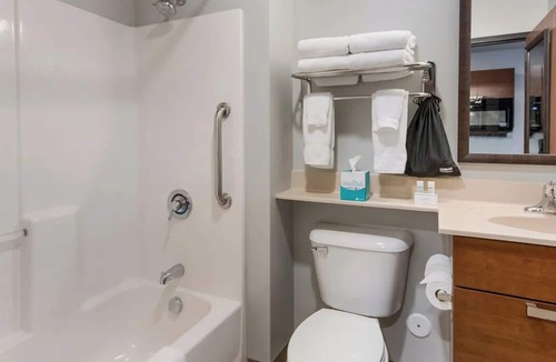 Altoona Hotel | Comfortable Room Perfect for Extended Stays Near Altoona Fun Spots