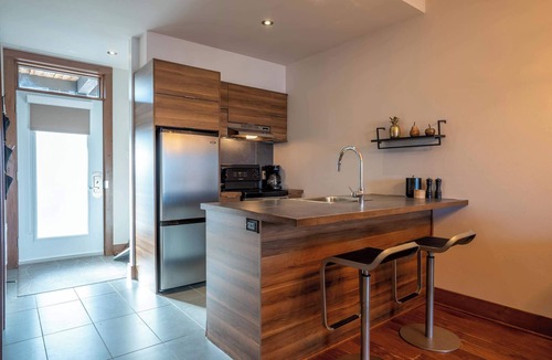 Lac Superieur Village Condo | Condo overlooking Lac Superieur & mountain views