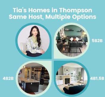Thompson House | Contractor-friendly,4Beds, Free Parking&Laundry