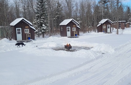 Nairn Centre Cabin | Cozy cabins for rentnPerfect for a winter getaway nPet friendly