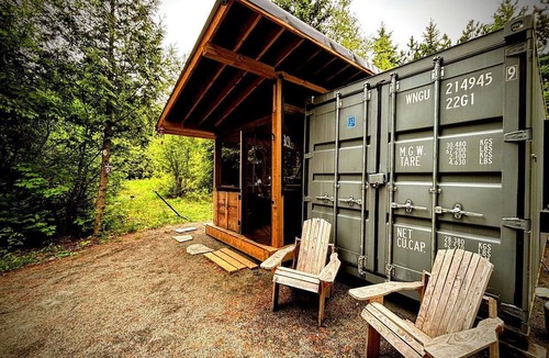 Bancroft RV Rental | Cozy Container for a Unique Glamping Experience in the Forest in Bancroft, Ontario