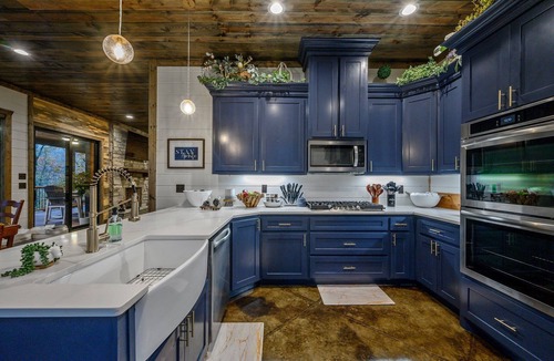 Pickens Cabin | Creekside 6BR Retreat w/UTV Trails & Hot Tub & Pet-Friendly