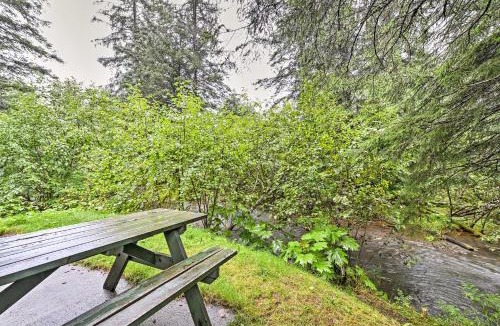 Bear Creek Apartment | Creekside Seward Cabin w/BBQ Fire Pit on 3 Acres!