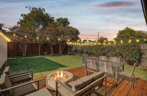 Northeast Dallas House | Dallas Home Fire Pit Spa Bath Sleeps 11