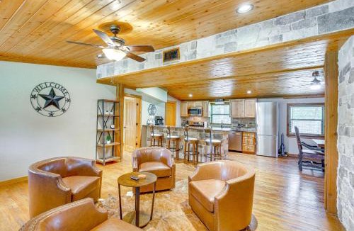 Pottsboro House | Deck & Fire Pit: Unique Pottsboro Haven
