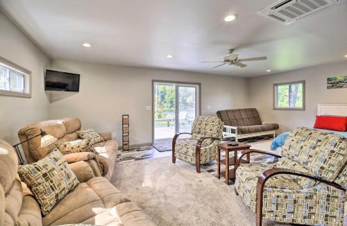 Elizabethton House | Detached Watauga Riverfront Studio w/Grill
