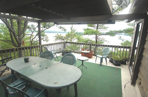 Frontenac Ski Chalet | Devil Lake Beach Retreat | Private Sandy Beach Escape