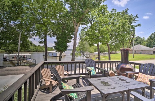 Cleora House | Dock & Grand Lake Access! Idyllic Afton Getaway