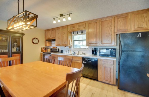 Scranton House | Dock & Water-View Deck: Home on Lake Dardanelle