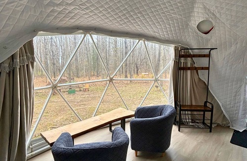 Augusta Cabin | Dome & Private Sauna - Poplar Palace - 100 acres