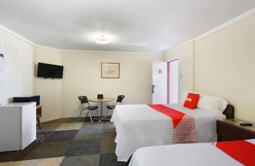 Alpine Hotel | Easily Access Adventure and History in Room with 2 Full Beds and Kitchenette