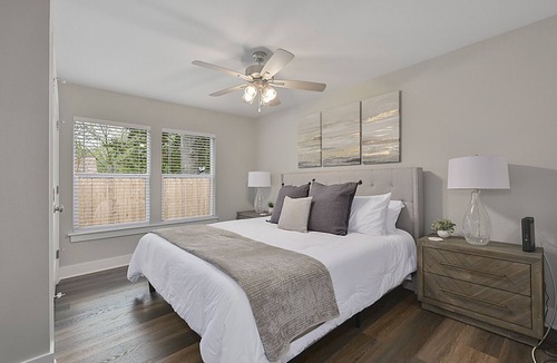 Bryan House | East 27th Bungalow 2 BR, 1 BA, Fully Remodeled, Large Yard and Covered Patio