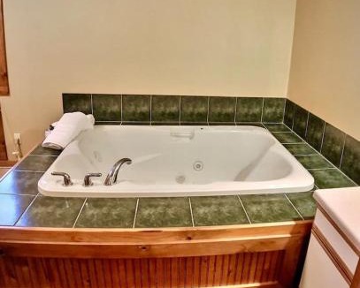 Eureka Springs House | Eastern Red Cabin - Giant Spa Tub, Peaceful Location