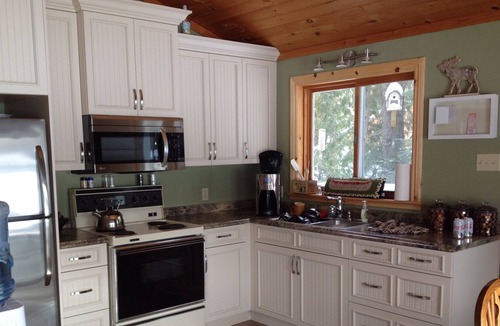 Rama House | Family sized cottage with dock,deck,gazebo,firepit,small sandy beach.