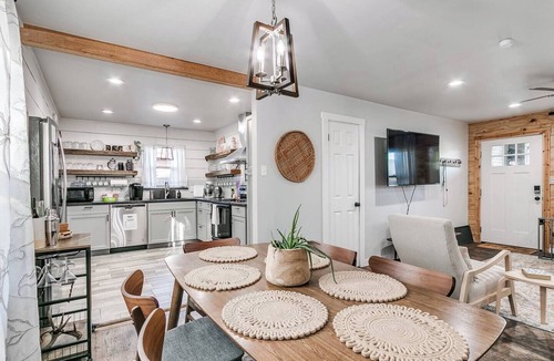 Central Oklahoma City House | Fire Pit ~ Fenced Yard ~ Near INTEGRIS & Fairgrounds ~ Close to I44 & NW Expwy for Easy Access to OKC's Best!