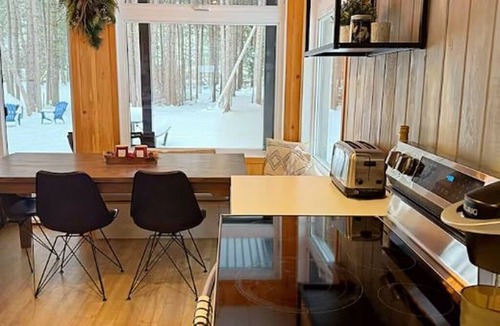 Montpellier Cabin | Forest Adventure Cabin Steps from Lac Schryer