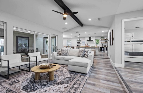 Northwest Dallas House | Fun Haus with Pool, Atrium & Epic Game Room