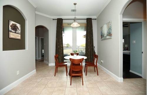 Hurst House | Gorgeous View Home backing up Community LAKES & Trail