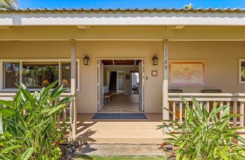 Poipu House | Hale Kai Kea | 3 King Suites, Bonus Room, Lanai & Tropical Paradise