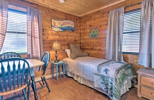 Swinging Bridge Village Cabin | Heber Springs Cabin, 400 Ft to Direct River Access