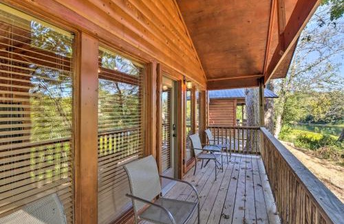 Swinging Bridge Village House | Heber Springs Cabin w/Deck + River Views!