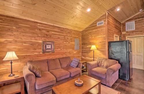 Swinging Bridge Village House | Heber Springs Cabin w/Deck + River Views!