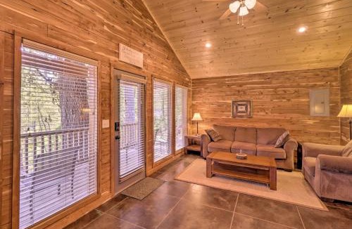 Swinging Bridge Village House | Heber Springs Cabin w/Deck + River Views!