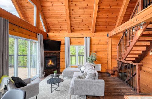 Mandeville Ski Chalet | Henö Entre spa, lac & forêt