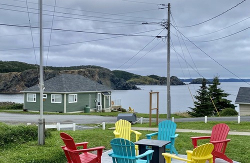 Fogo House | Historic Saltbox House overlooking the ocean.