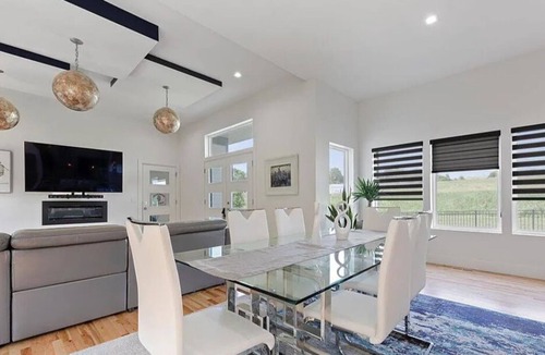 Council Bluffs House | Industrialized Modernly Designed Upscale Retreat