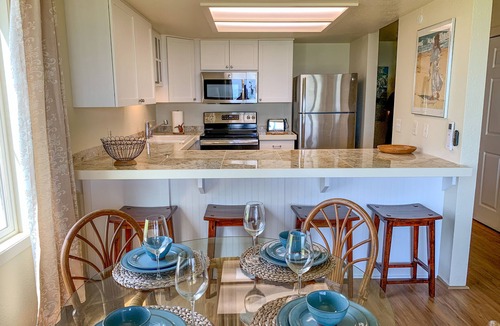 Kapaa Condo | Kauai 2 BR/2 BA Condominium Oceanfront - Pono Kai Resort D102!