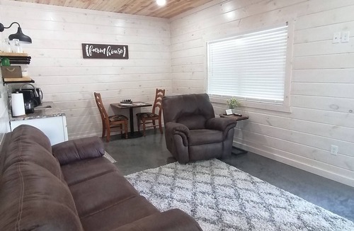 Mountain View Cabin | Knotty Squirrel Unit 6 King Suite with pullout sofa