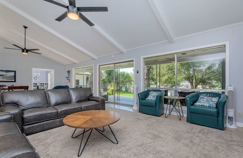 Marble Falls House | Lake LBJ Waterfront | Private Dock | Family Fun!