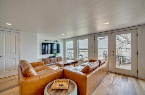 Lake Whitney House | Lake Whitney A-Frame w/Sunset Views: 4BR, 2BA