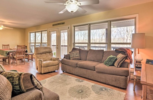 Golden House | Lakefront Home on Table Rock w/ Fire Pit & Grill!