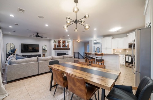 Mid America House | Lakefront Lux: Pool, Hot Tub, Game Room, Fire Pit