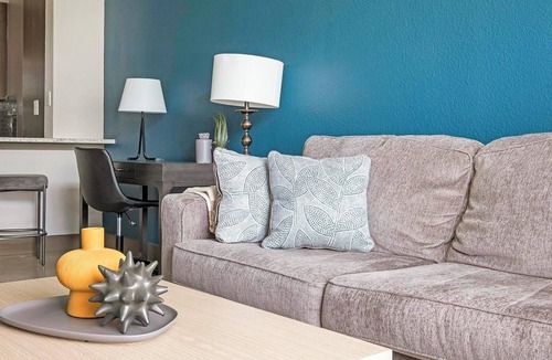 Memorial Apartment | Landing | Chic 1BD, Gym